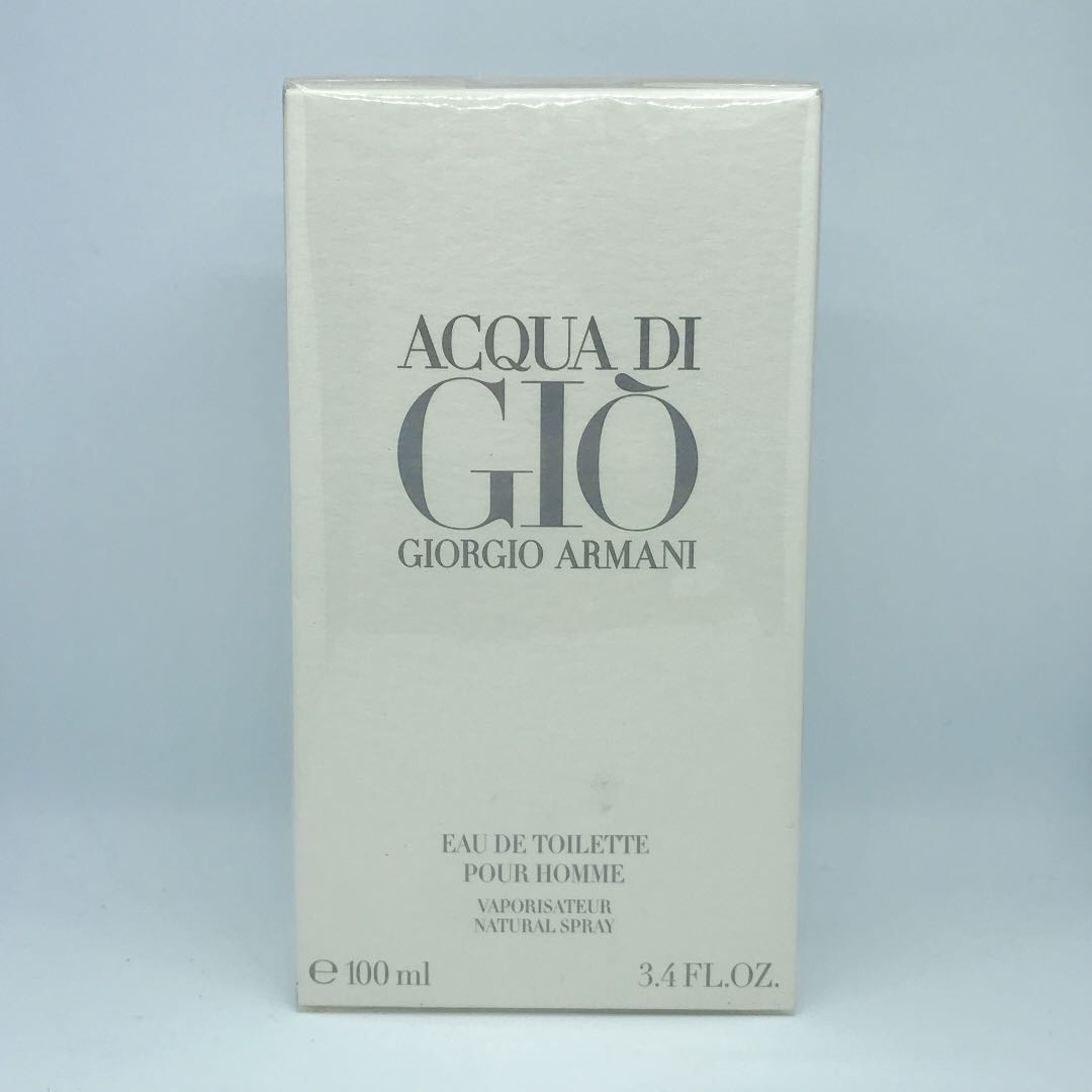 Acqua Di Gio Giorgio Armani Eau de Toilette Pour Homme 100ml, 美容 Acqua Di Gio Giorgio Armani Eau de Toilette Pour Homme 100ml, 美容