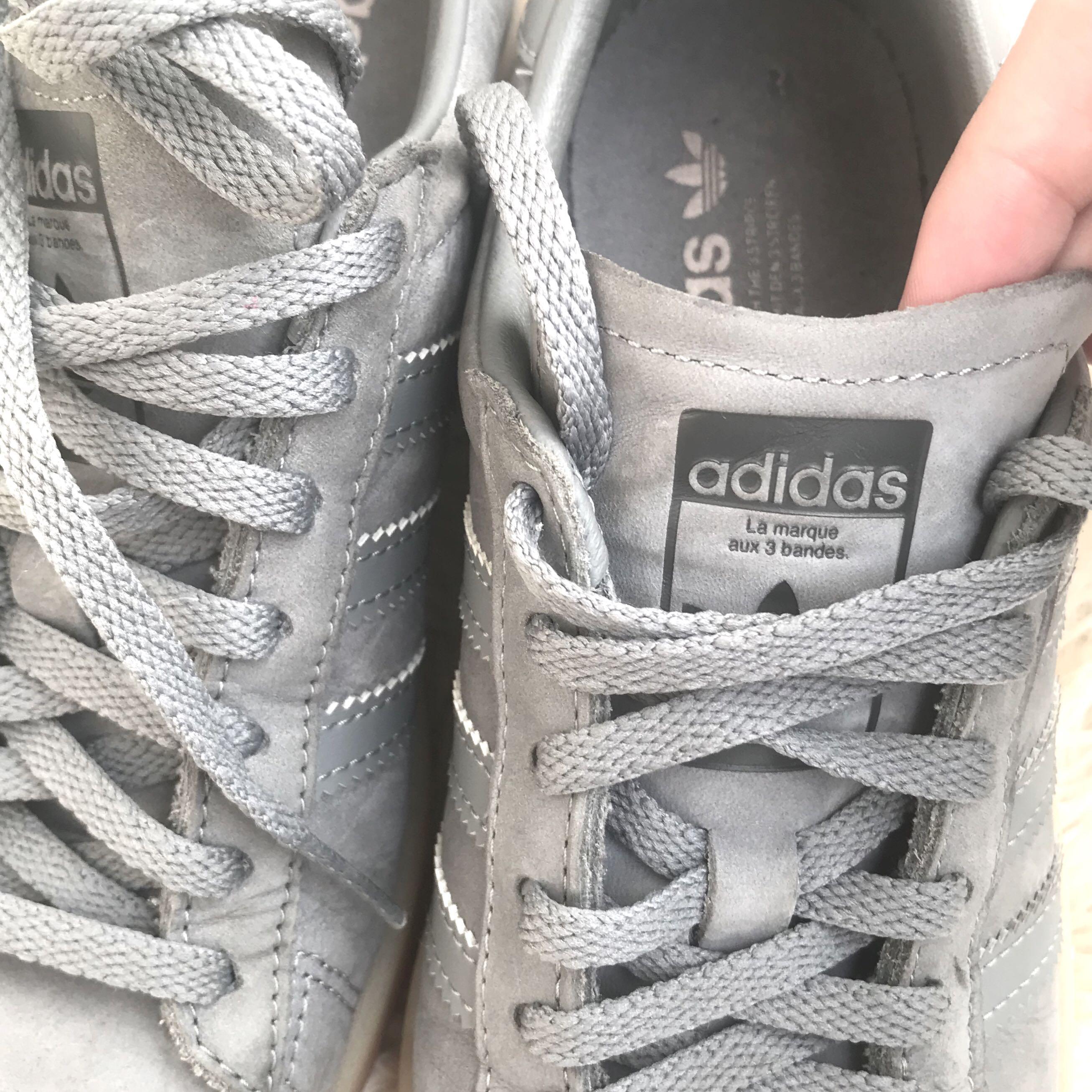 Adidas superstar grey top tumblr