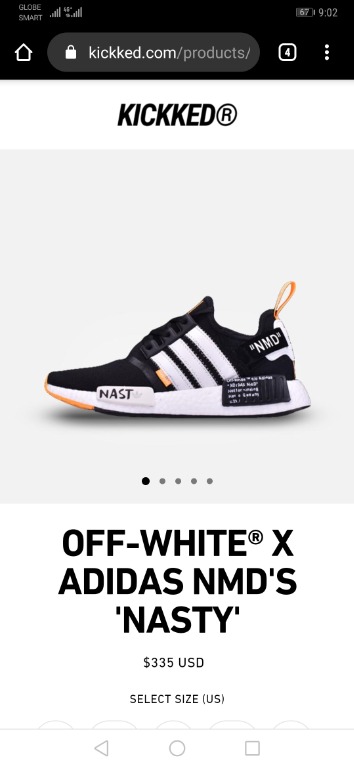 adidas nmd off white nasty