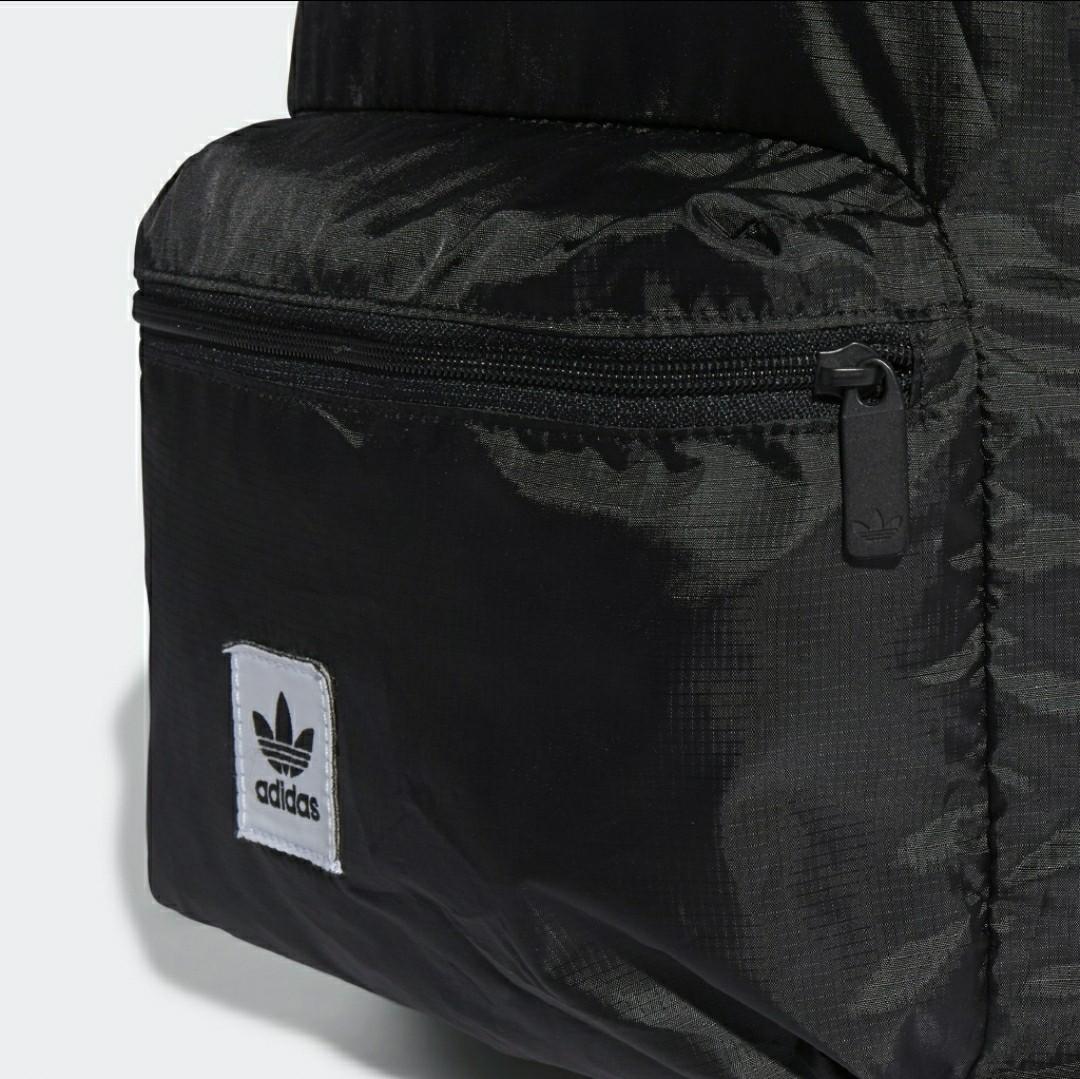 Adidas ORIGINALS Packable Backpack Unisex Black FM1300