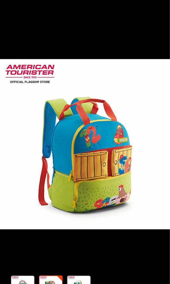 American Tourister School Bag Woddle M03 Yellow Assorted Online at Best  Price | School Back Pack | Lulu Bahrain