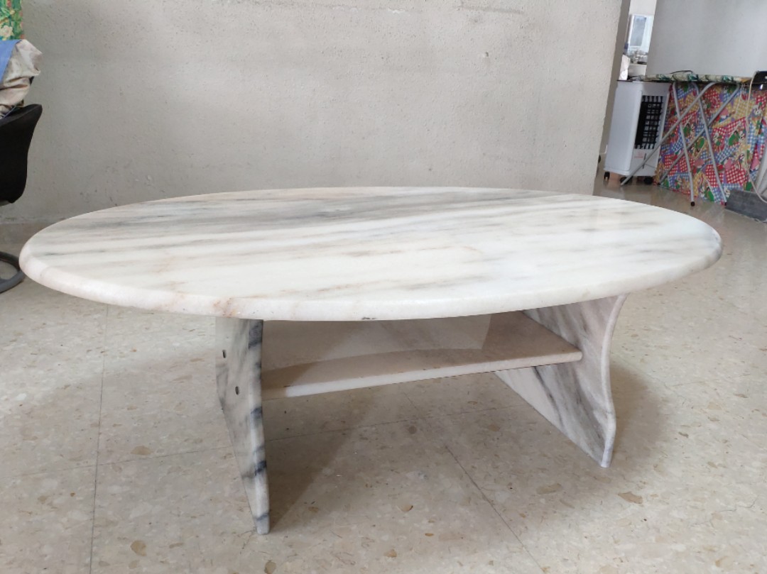 Antique Marble coffee table, Furniture & Home Living, Furniture, Tables & Sets on Carousell
