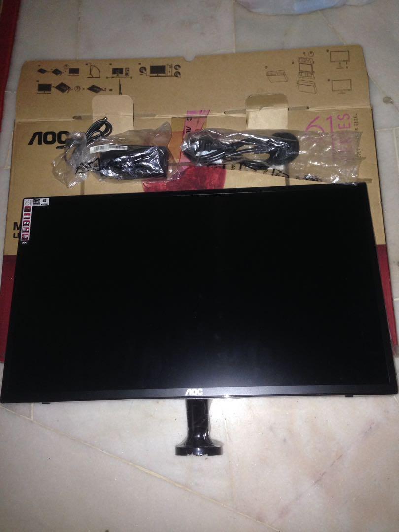 Aoc 23 6 Monitor Electronics Computers Desktops On Carousell