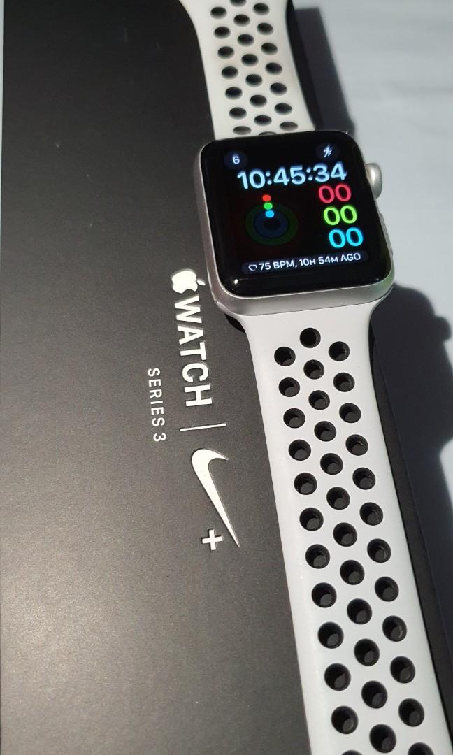 Apple watch series 3 nike 42mm white shop