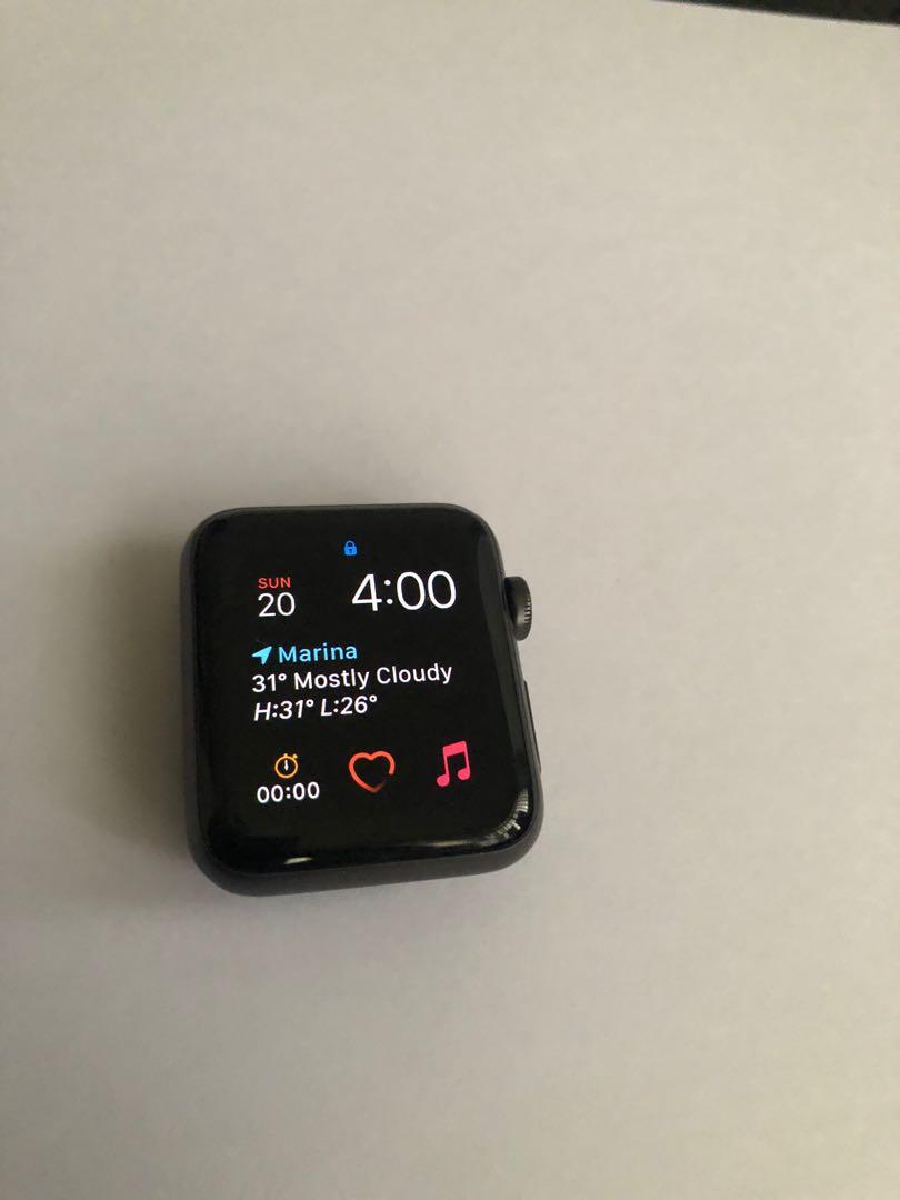 apple watch series 3 nike space grey
