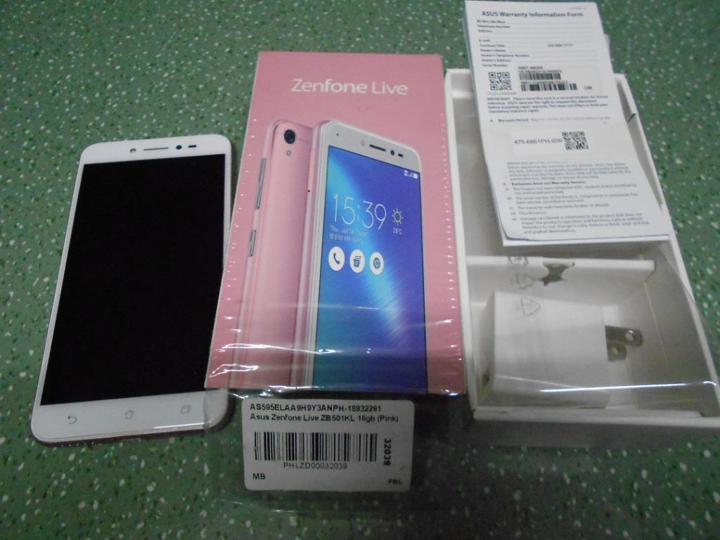 結婚祝い ASUS Zenfone Live ZB501KL A007 16G ASUS ZB501KL ゼンフォンライブ ピンク