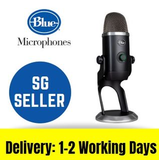 Blue Yeti X Professional Condenser Usb Microphone With High Res Metering For Gaming Electronics Audio On Carousell
