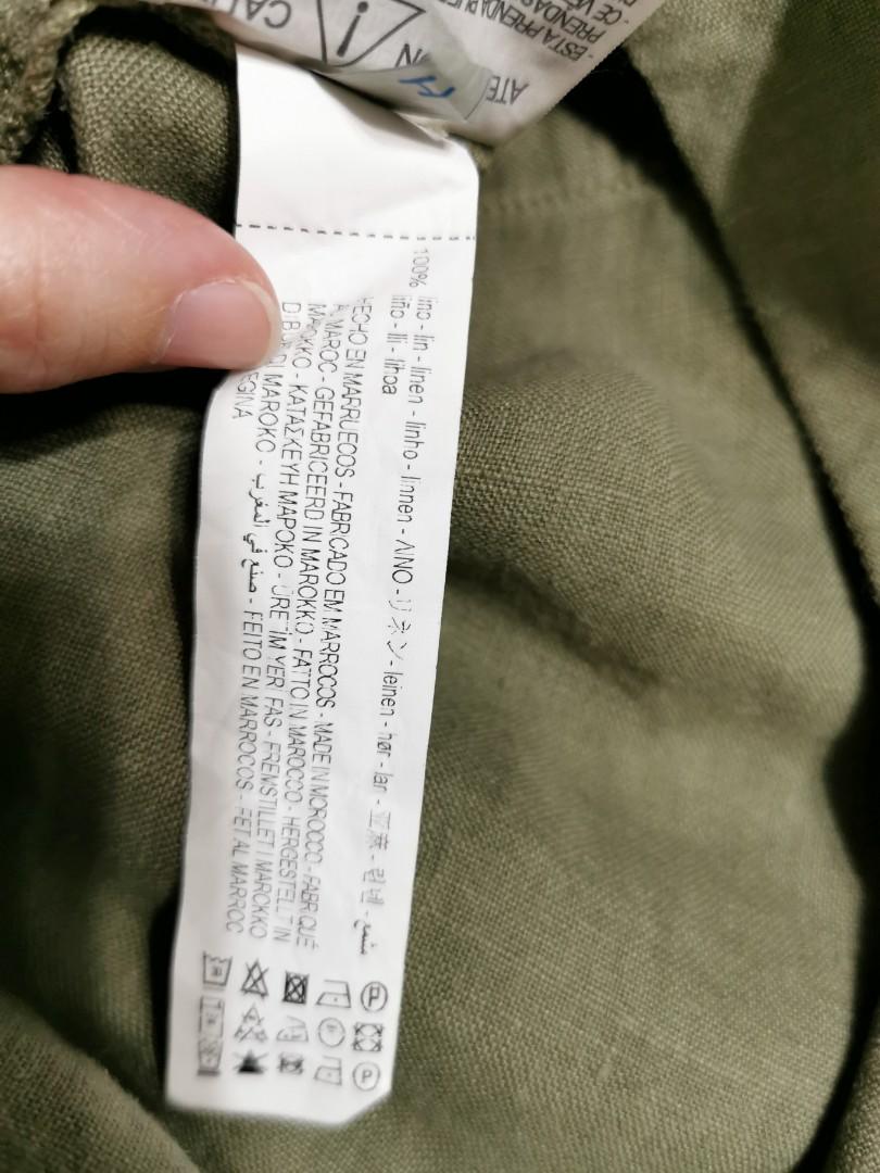 BNWT Zara Linen Dress with Rope Belt, Women's Fashion, Tops, Sleeveless