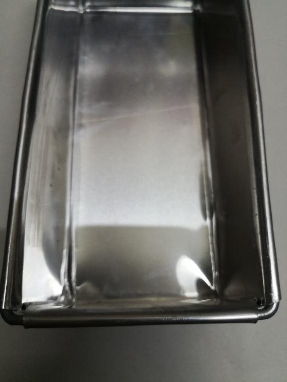Brand New!!! Loaf Pan 7 x 3 (Thick) (Declutter) (Category: Bakeware) located in Caloocan City. Submitted by littlequeenie (Listing ID 1036460405, Image 3). Description: * Ideal for your loaf cakes like banana bread, carrot loaf, chocolate loaf, fruit cakes, etc... * Thick quality you can re-use many times * 3 pcs available left only * Brand New straight from factory * Loaf pan for your baking needs RFS: Extra baking pan (Declutter).