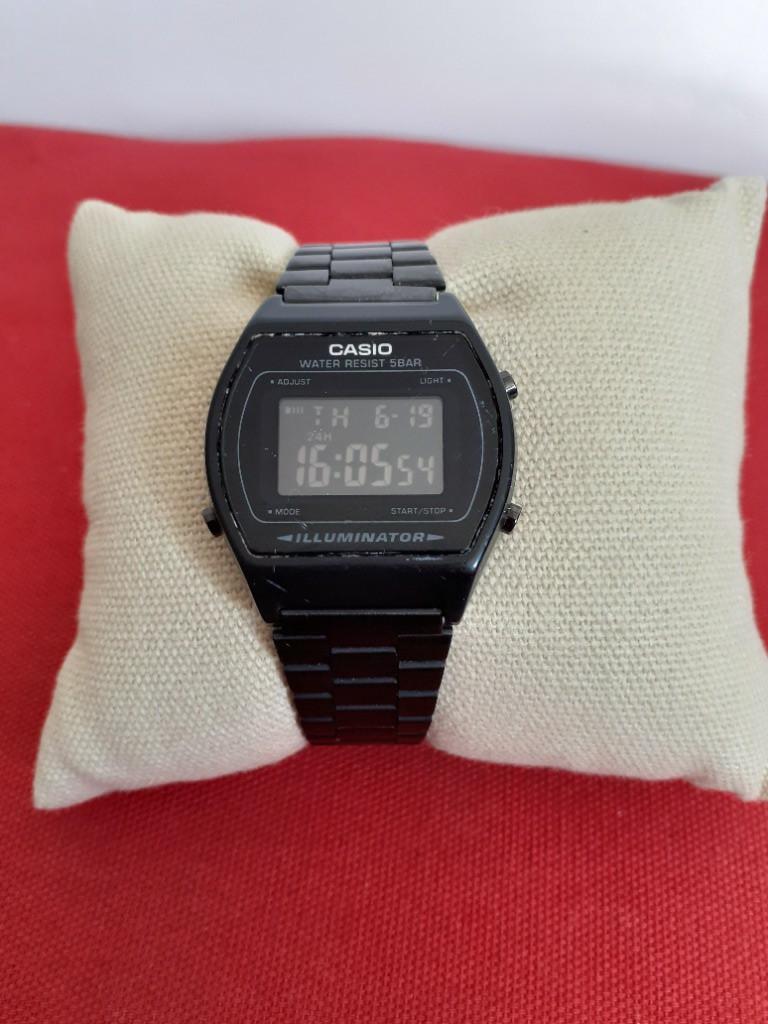 casio illuminator preto