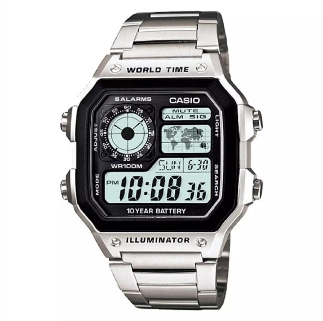 Casio 100 sale meter water resistant