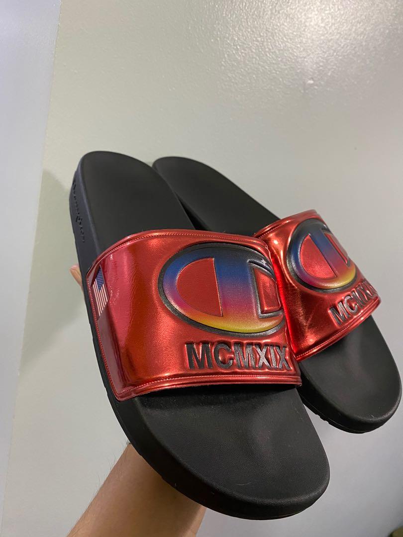 champion slides Men s Fashion Footwear Slippers Slides on