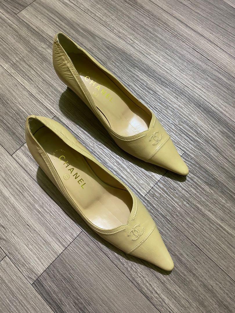 Chanel vintage pointed shoes