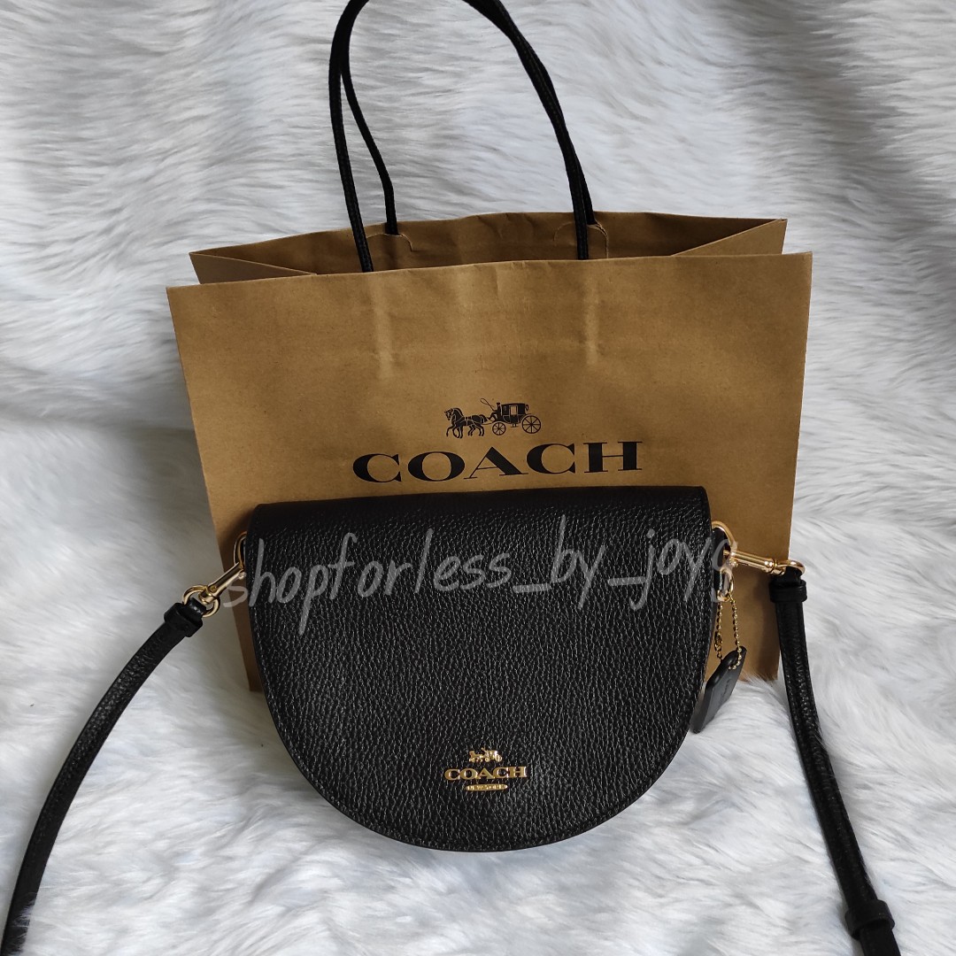 Coach Ellen Crossbody in Black Color, Women's Fashion, Bags & Wallets