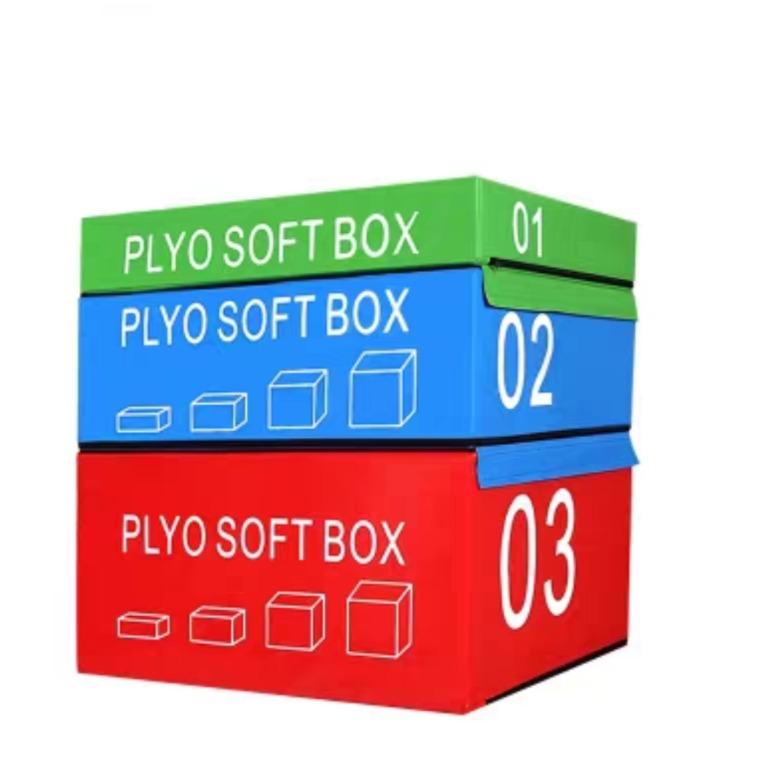 Commercial Grade Heavy Duty Foam Plyo Plyometric Boxes, Sports