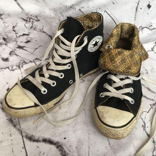 folded converse high tops