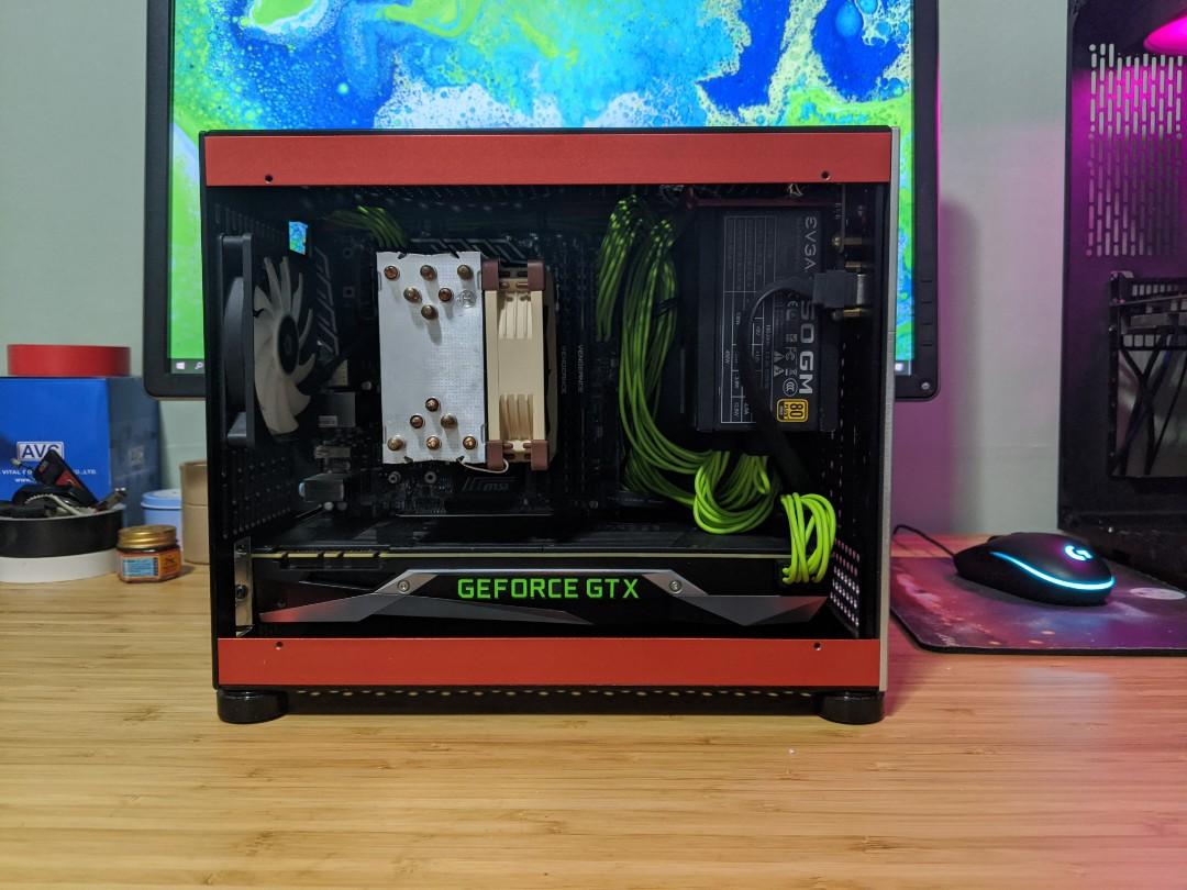 Itx Pc Case Custom Made By Sunmilo Studio Electronics Computer Parts Accessories On Carousell