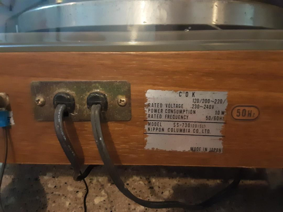 Denon Belt Drive Turntable SS730, Electronics, Audio on Carousell