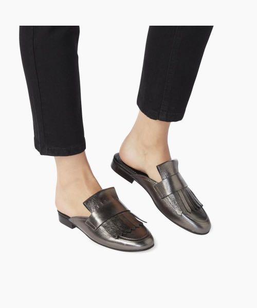 Dune Backless Loafers, Women's Fashion 