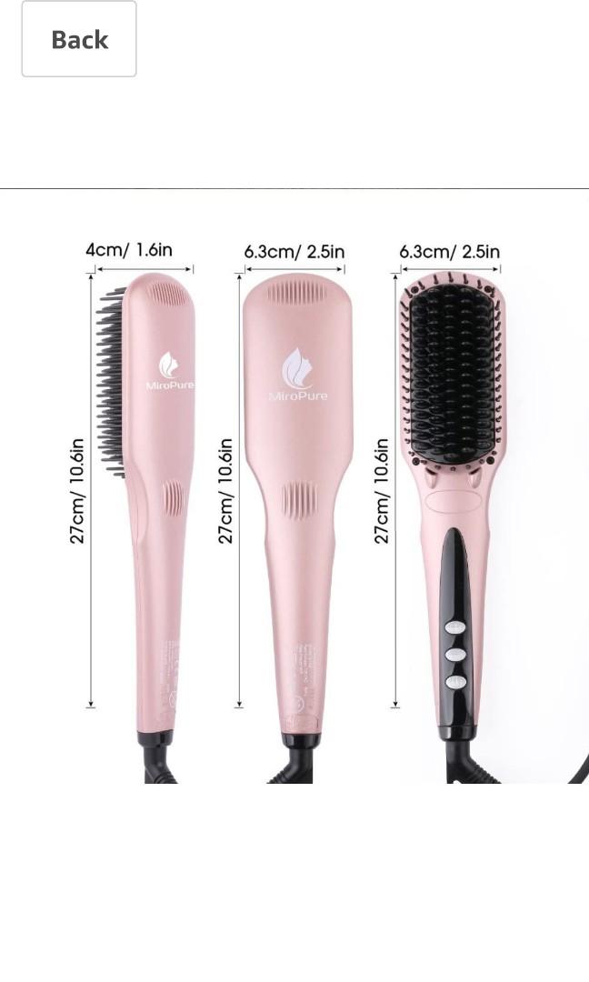 ceramic ionic heat brush