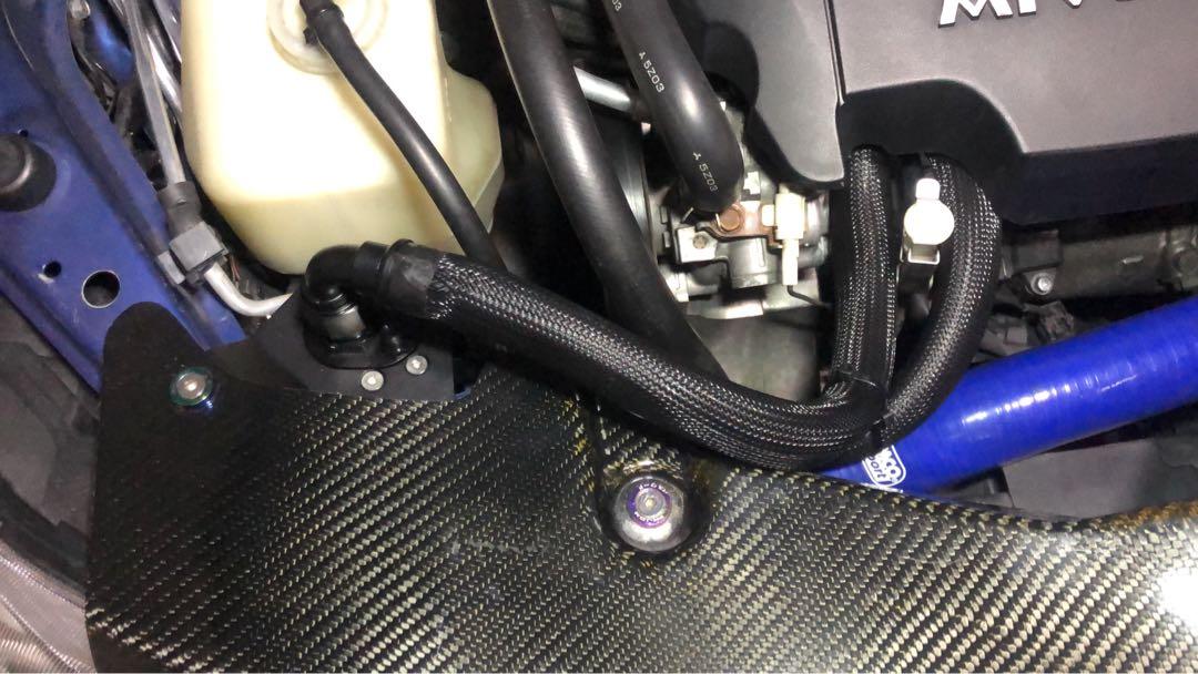 Evo X PCV & Crankcase Oil Catch Can., Car Accessories, Accessories on