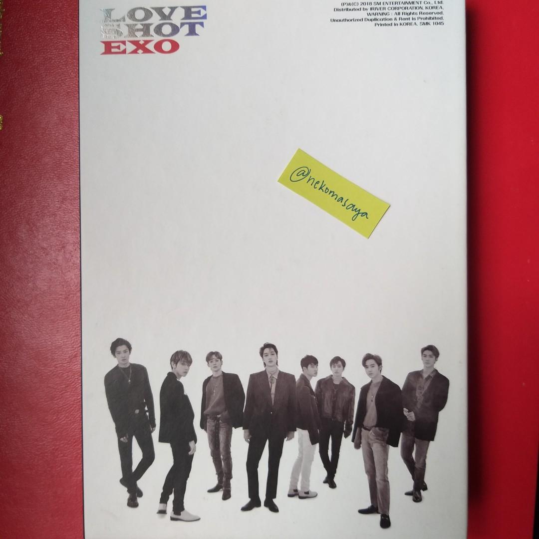 Exo Love Shot Shot Version Ver Album Photobook Photo Book Hobbies Toys Collectibles Memorabilia K Wave On Carousell