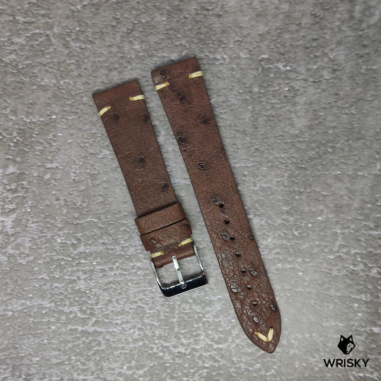 Exotic 18 16mm Coffee Brown Ostrich Leather In 18mm Suitable For Seiko King Seiko Tudor Omega Speedmaster Rolex Citizen Seiko Turtle Hamilton Timex Men S Fashion Watches On Carousell Discover the best live streams anywhere. carousell