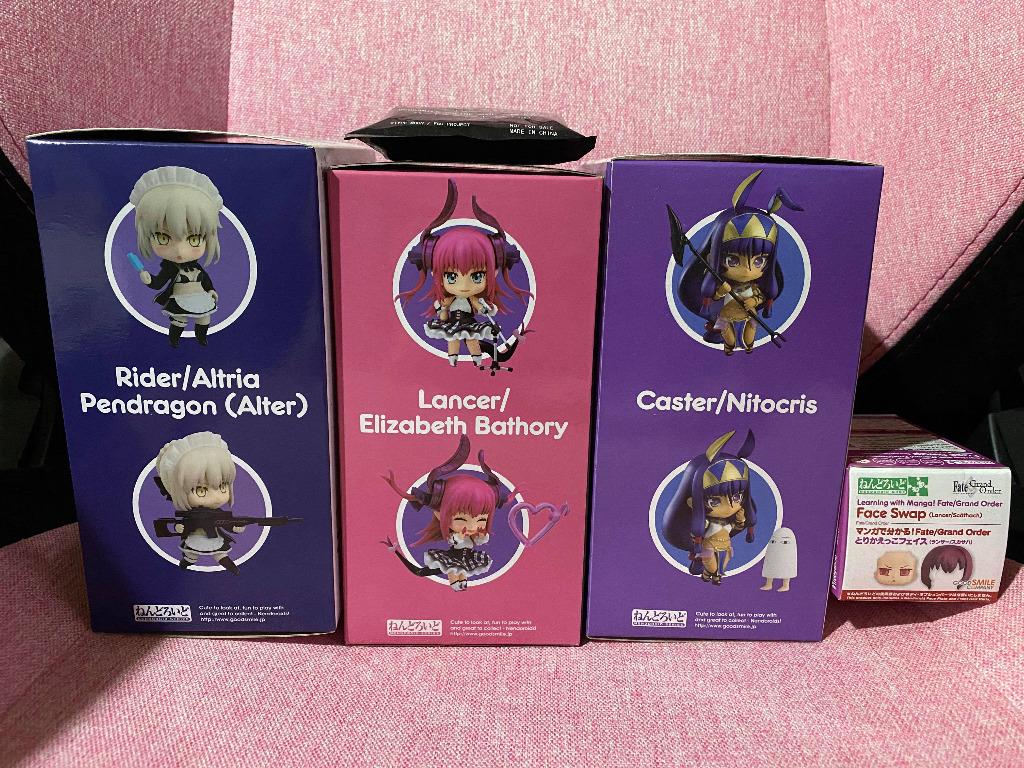 Nendoroid Lancer Elizabeth Bathory Nendoroid Caster Nitocris Nendoroid Rider Altria Pendragon Nendoroid More Face Swap Lancer Scathach Fate Grand Order Toys Games Bricks Figurines On Carousell She then looks at (y/n) who covered his eyes to avoid looking at the lancer mama's assets. nendoroid lancer elizabeth bathory nendoroid caster nitocris nendoroid rider altria pendragon nendoroid more face swap lancer scathach fate