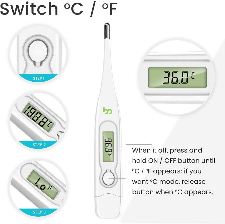 FEMOMETER INSTANT DIGITAL THERMOMETER, Health & Nutrition, Thermometers