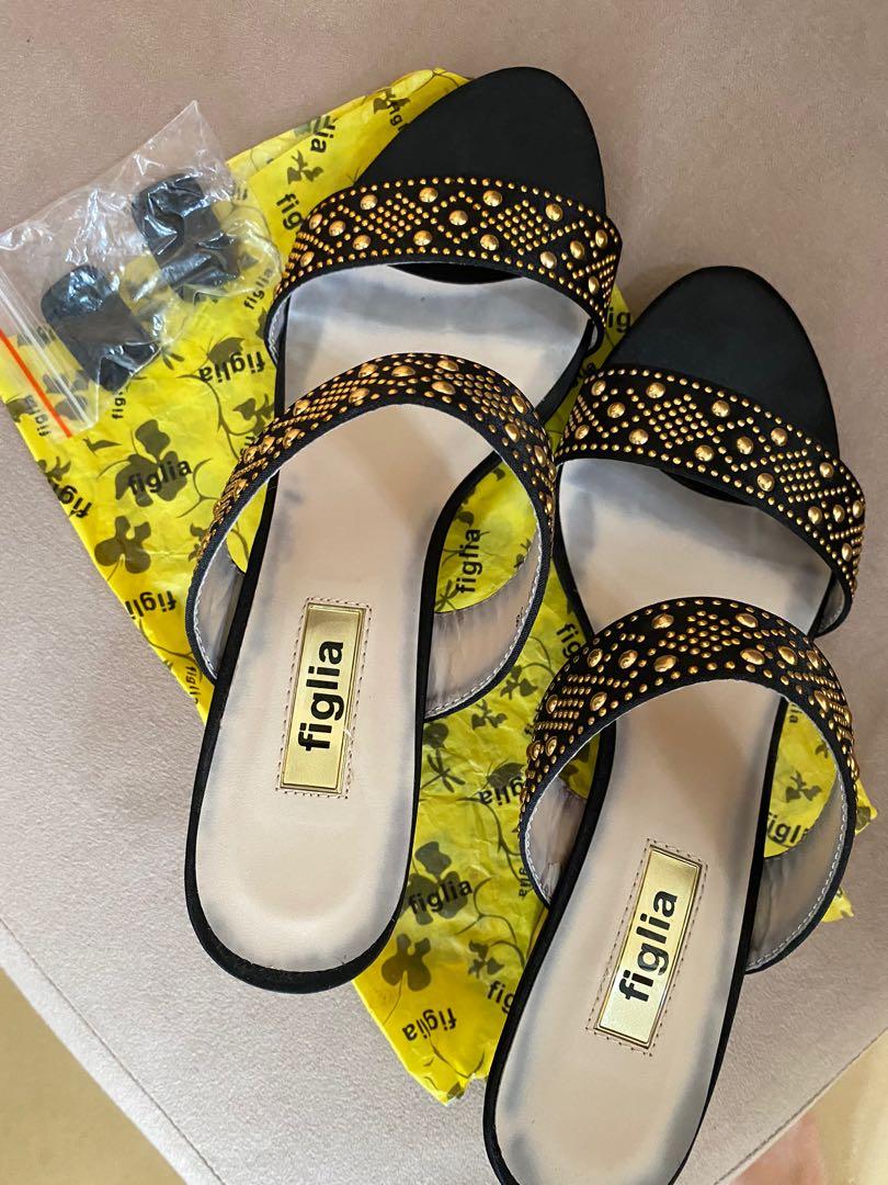Figlia Wedge Sandals Women s Fashion Footwear Flats Sandals