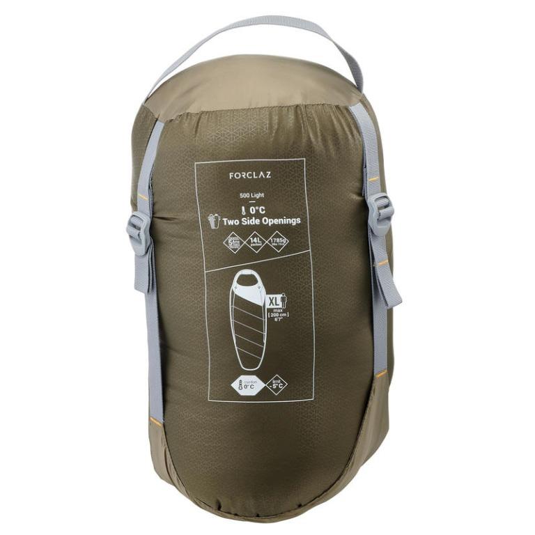 forclaz 500 light sleeping bag review