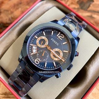 Fossil Townsman Blue Dial Smoke Ion 