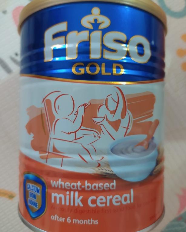 friso gold wheat based milk cereal