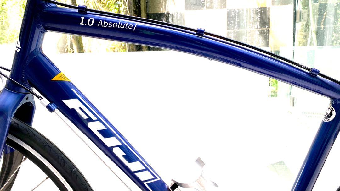 Fuji Absolute 1 0 This Is A Really Good Starting Out Bike Or A Backup Bike Really Smooth Flat Bar Hybrid Road Bikes Sports Equipment Bicycles Parts Bicycles On Carousell