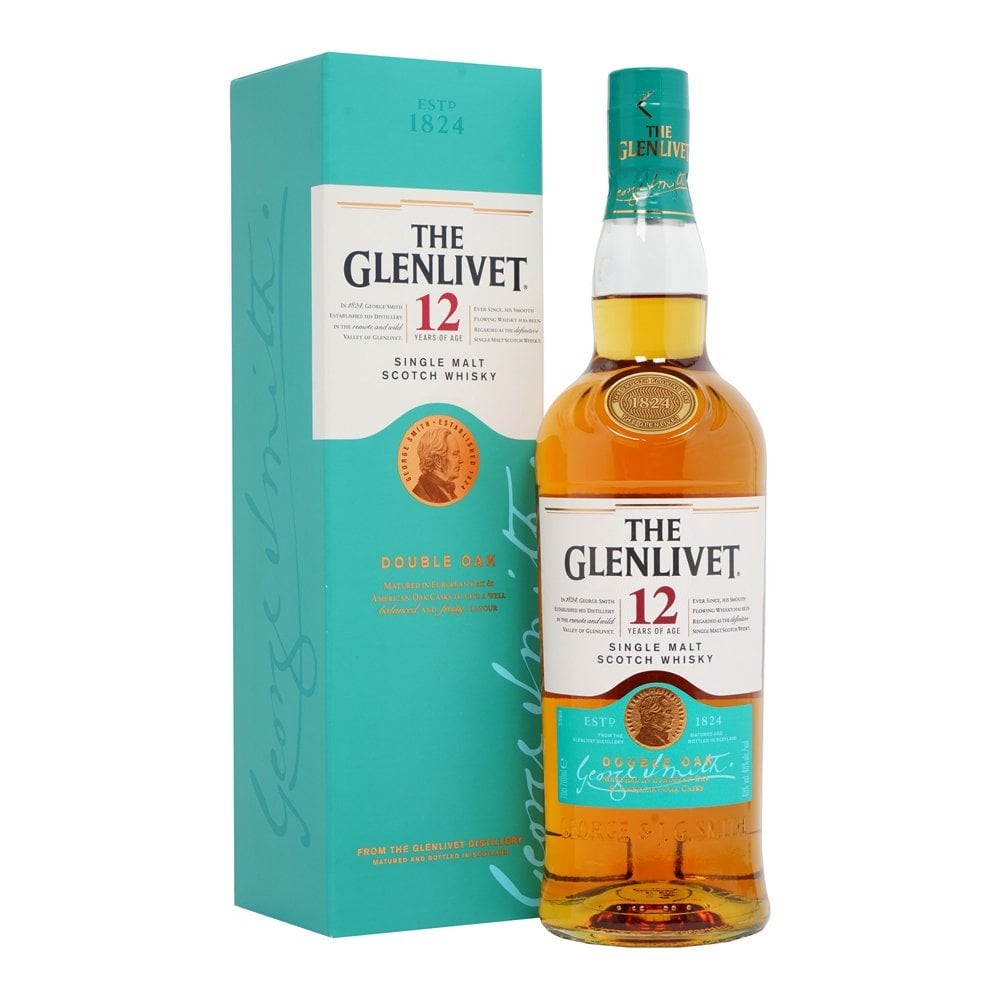 Glenlivet 12 double oak Single Malt Scotch Whisky 700ml, 嘢食& 嘢 