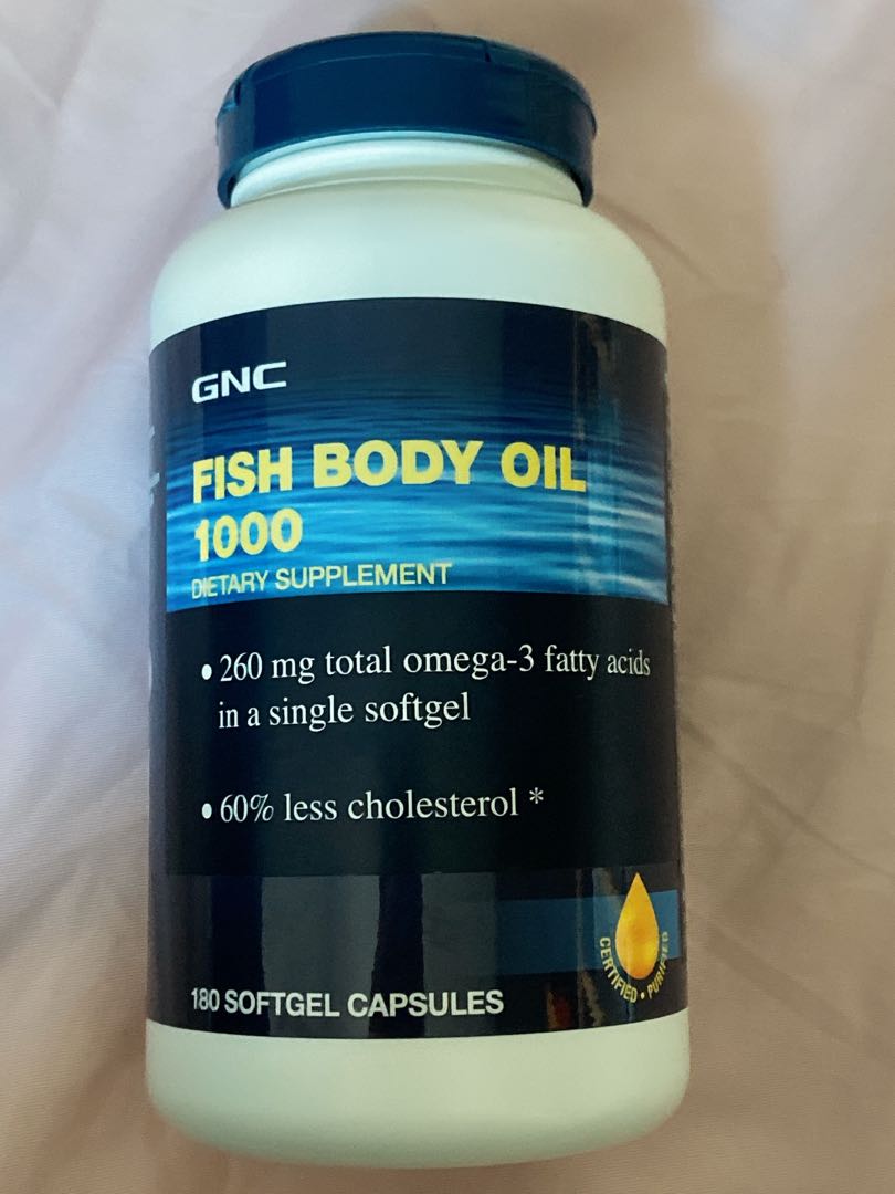 Gnc fish top body oil 1000