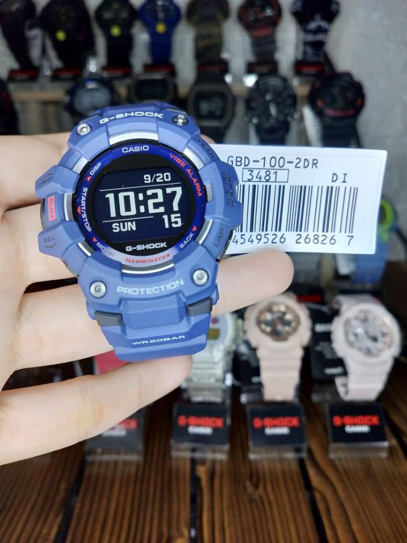 G shock sales gbd 100 2dr