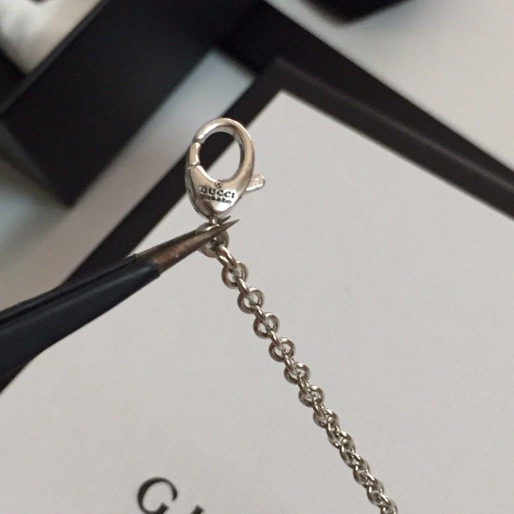 Gucci necklace silver( preorder $ (Category: Luxury Accessories) located in Angeles City. Submitted by gogo.sparkle (Listing ID 1036616481, Image 3). Description: .