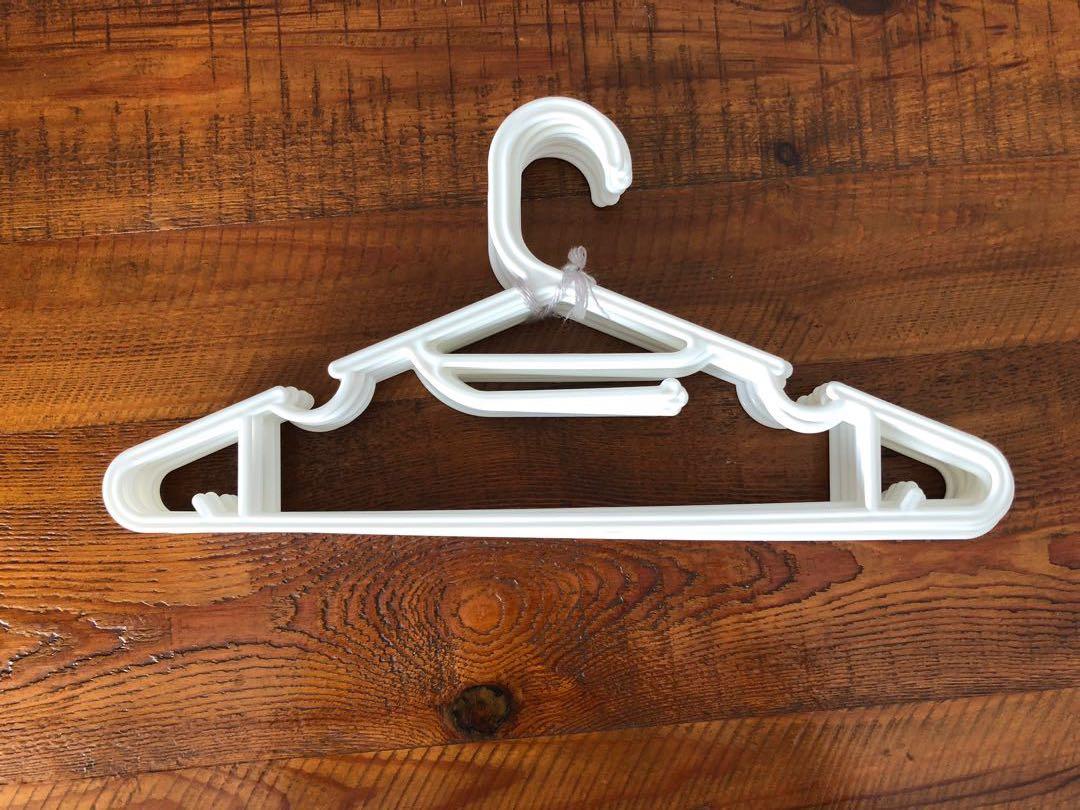 Sunfresh White Tube Clothes Hanger - 10 Pack - Bunnings Australia