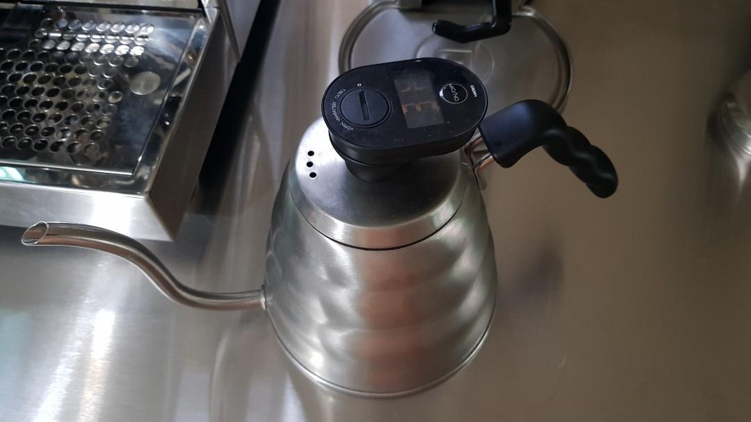 Hario v60 Buono Kettle w Drip Thermometer TV Home Appliances Kitchen Appliances Kettles Airpots on Carousell