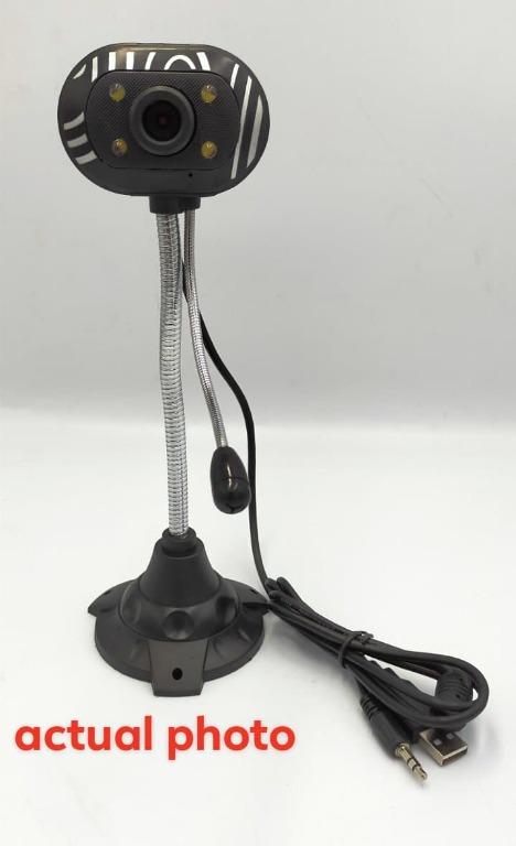 HD Webcam Desktop Computer PC Video Usb With Microphone (Category: Microphones) located in Marikina City. Submitted by skowshop (Listing ID 1036571954, Image 2). Description: Built in microphone, your voice can be heard clearly within 10 meters. Flexible rotation, you can adjust the angle as needed. 4 LED lights are used at night to give you a bright visual effect There is a light control switch behind the camera. Automatic white balance, automat