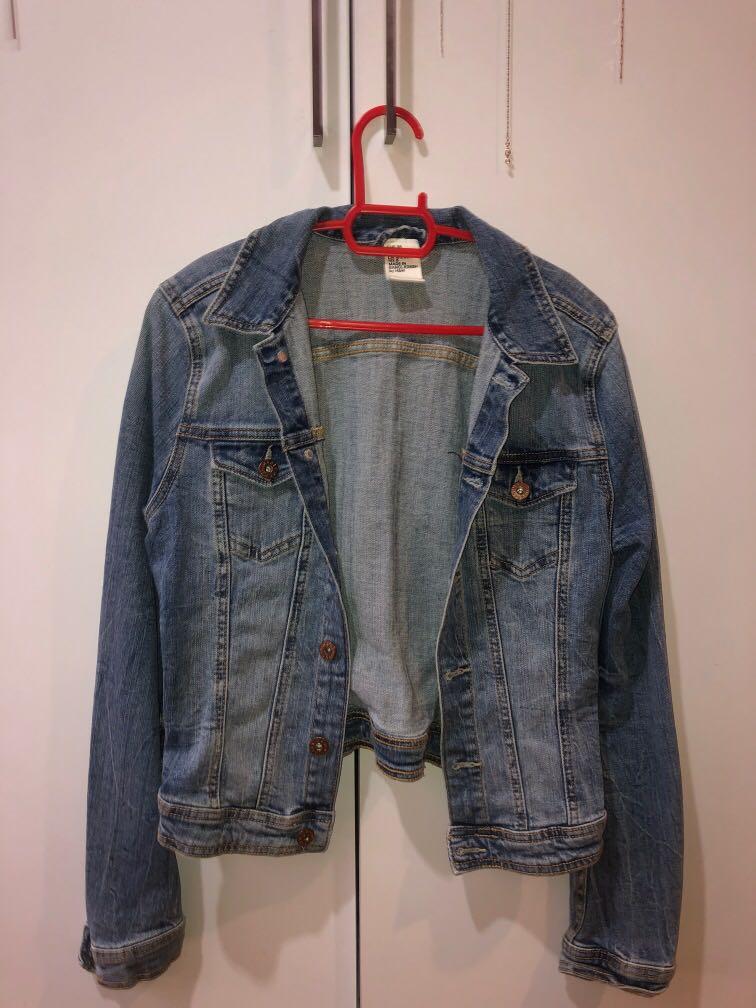 harga denim jacket h&m