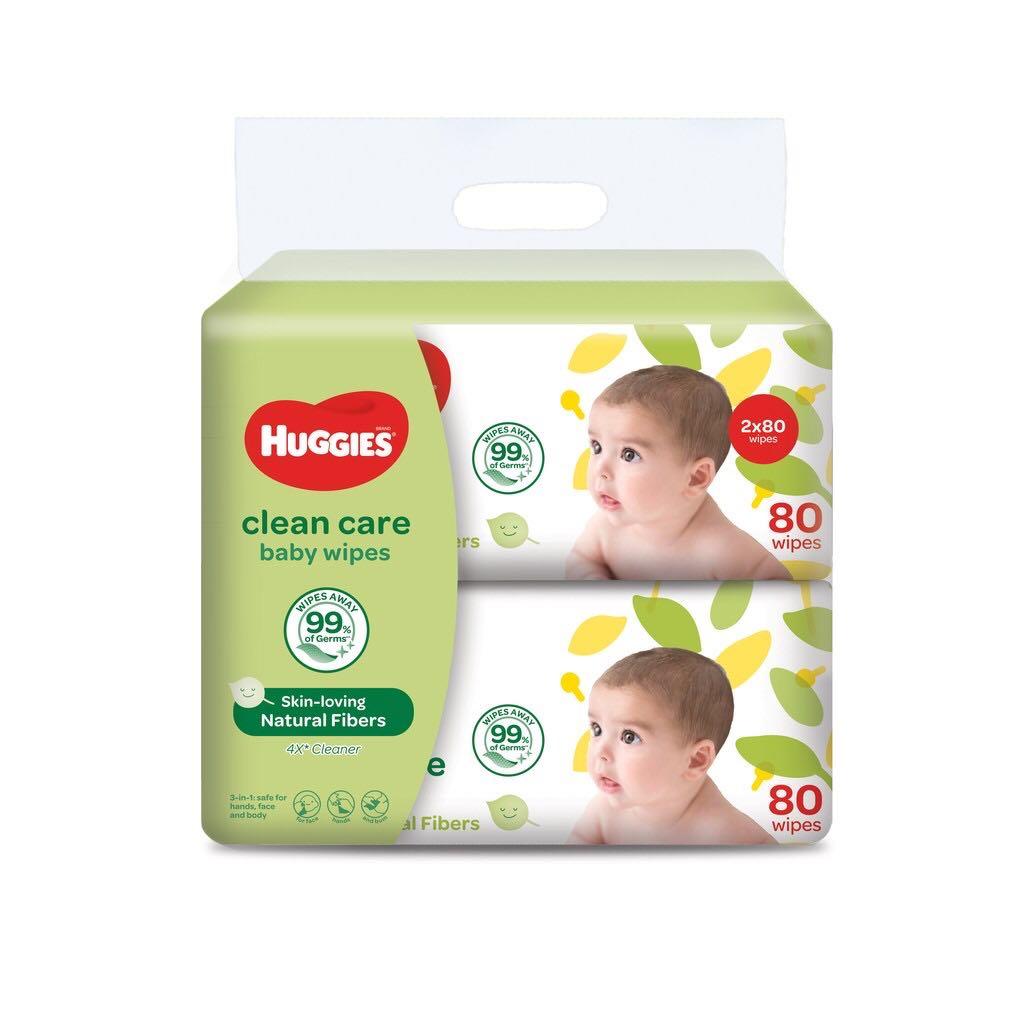 huggies baby wipes 80 pack