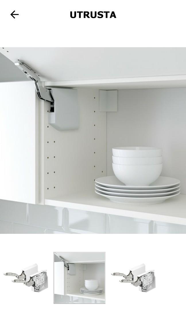 IKEA UTRUSTA HORIZONTAL METOD HINGE, TV & Home Appliances, Kitchen