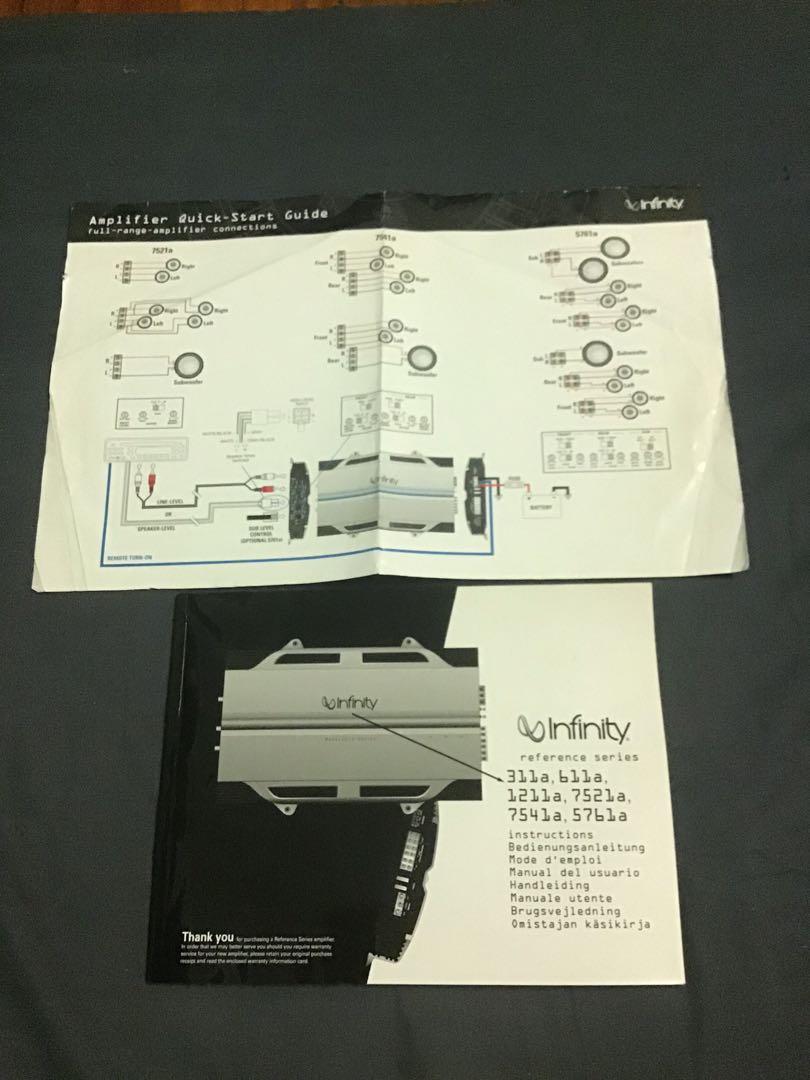 Infinity 7521a hotsell