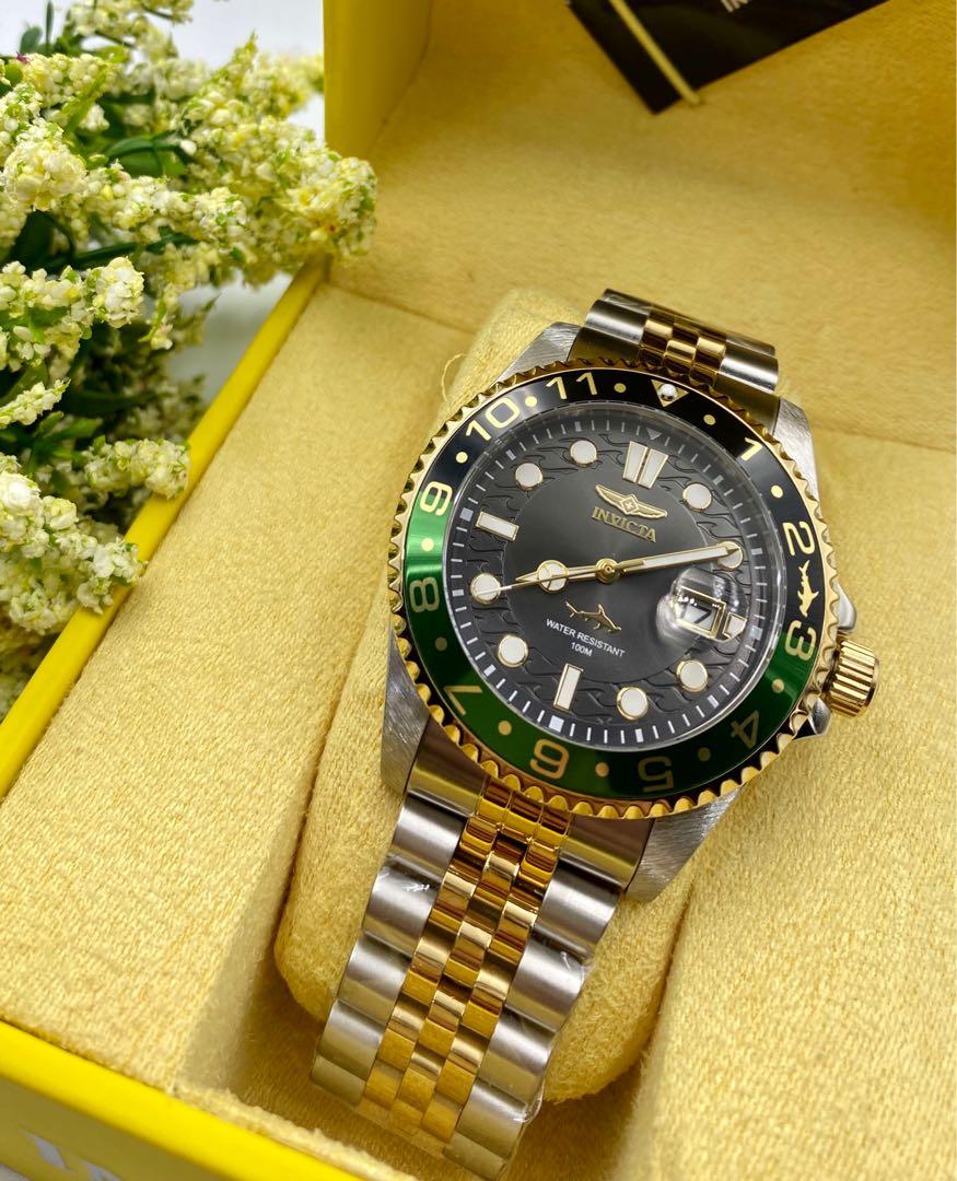 Invicta pro diver 2025 green