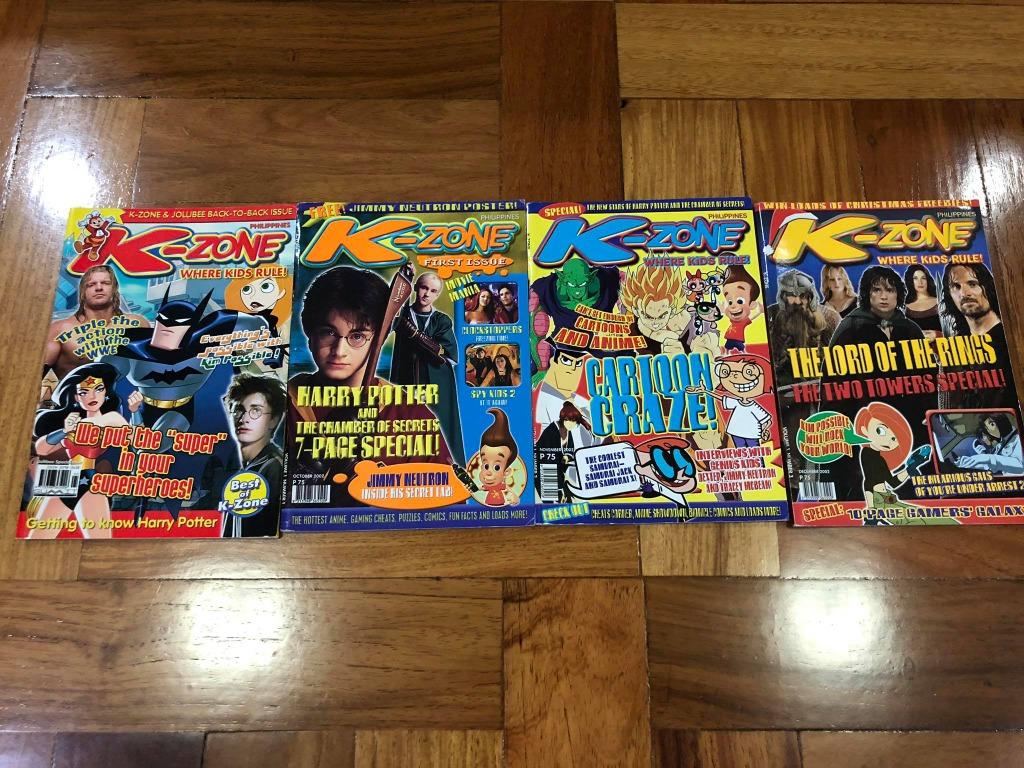 K Zone 02 Oct To Dec And Jollibee Special Issue Hobbies Toys Books Magazines Children S Books On Carousell