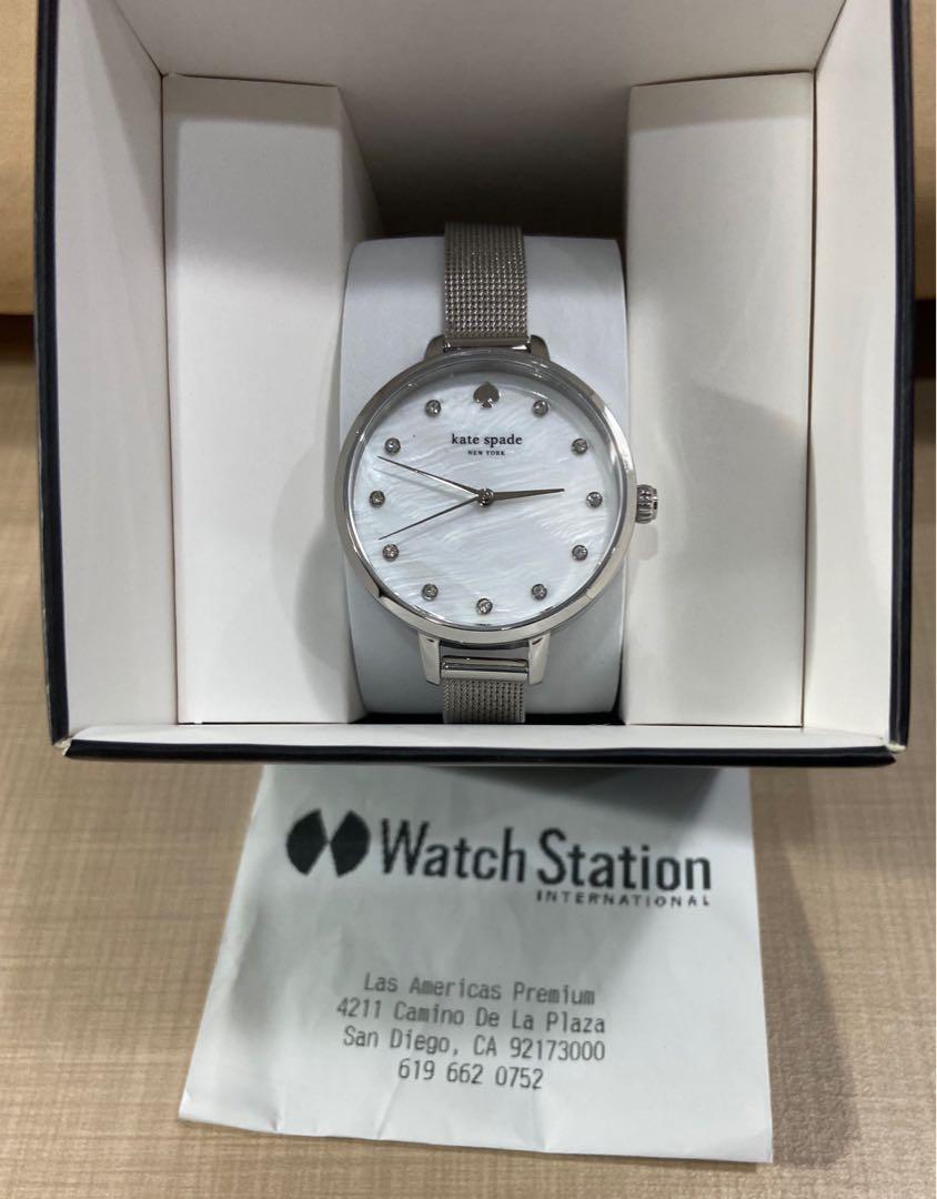 Kate Spade Metro Three-hand Stainless Steel Watch 34MM (KSW1490), Women's  Fashion, Watches & Accessories, Watches on Carousell