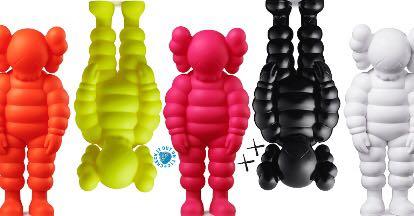 Full set Kaws what party (together share bearbrick take BFF pink white black orange red)