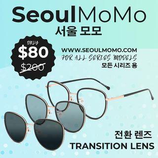 Korea Specs (Any Frame + Transition Lens = $80nett) Seoulmomo includes all Degree and Astigmatism included